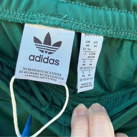 Adidas Green Firebird Track Pants - Picture 3 of 6
